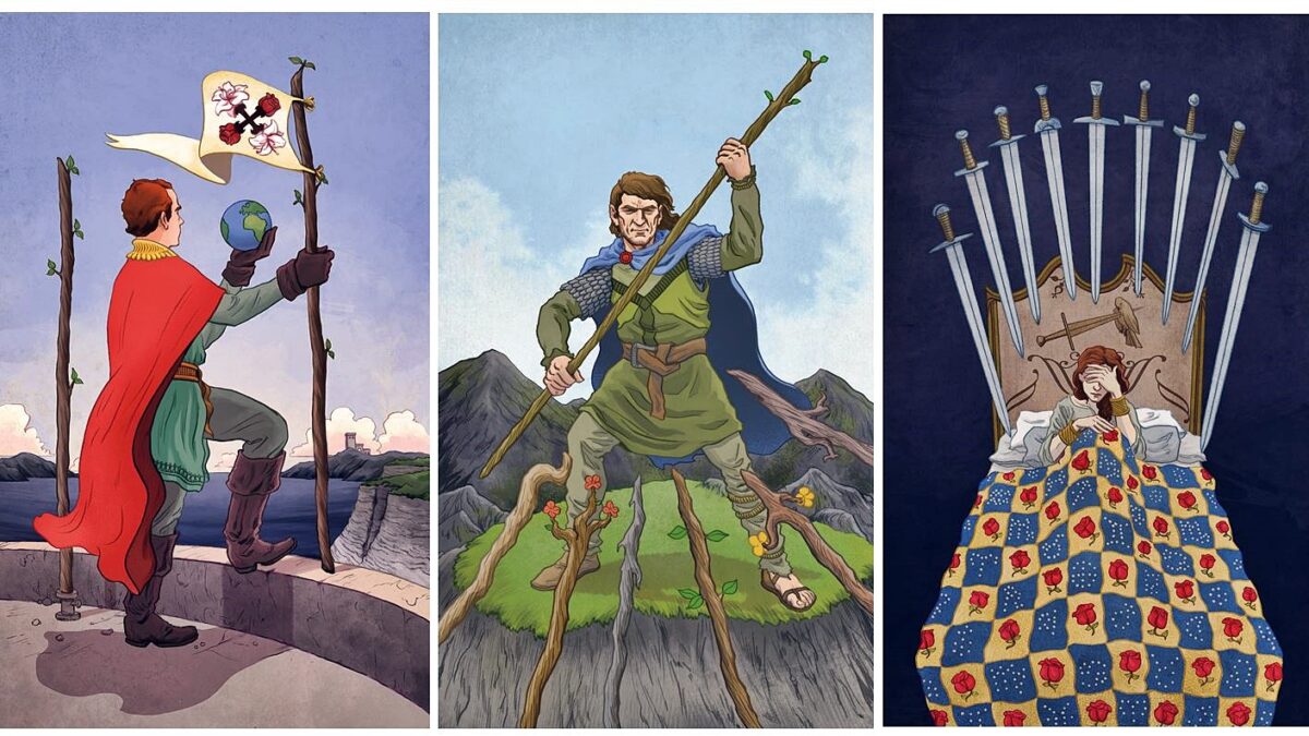 An interesting 3-card tarot reading